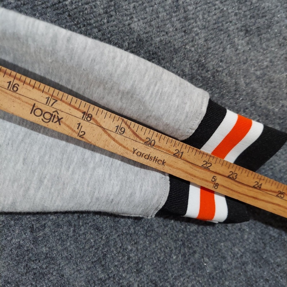 Cincinnati Bengals Hoodie Mens Medium Black Full Zip Fleece NFL Football Graphic - Picture 11 of 12
